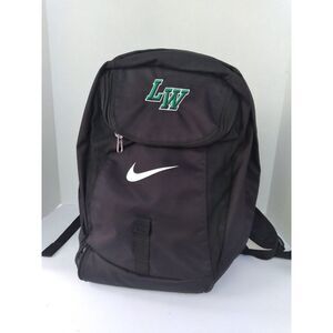 Nike Backpack Laptop School Travel‎ Lightweight Black LW Logo